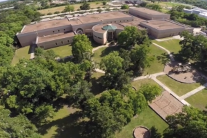 Aerial view of Fort Bend Christian Academy